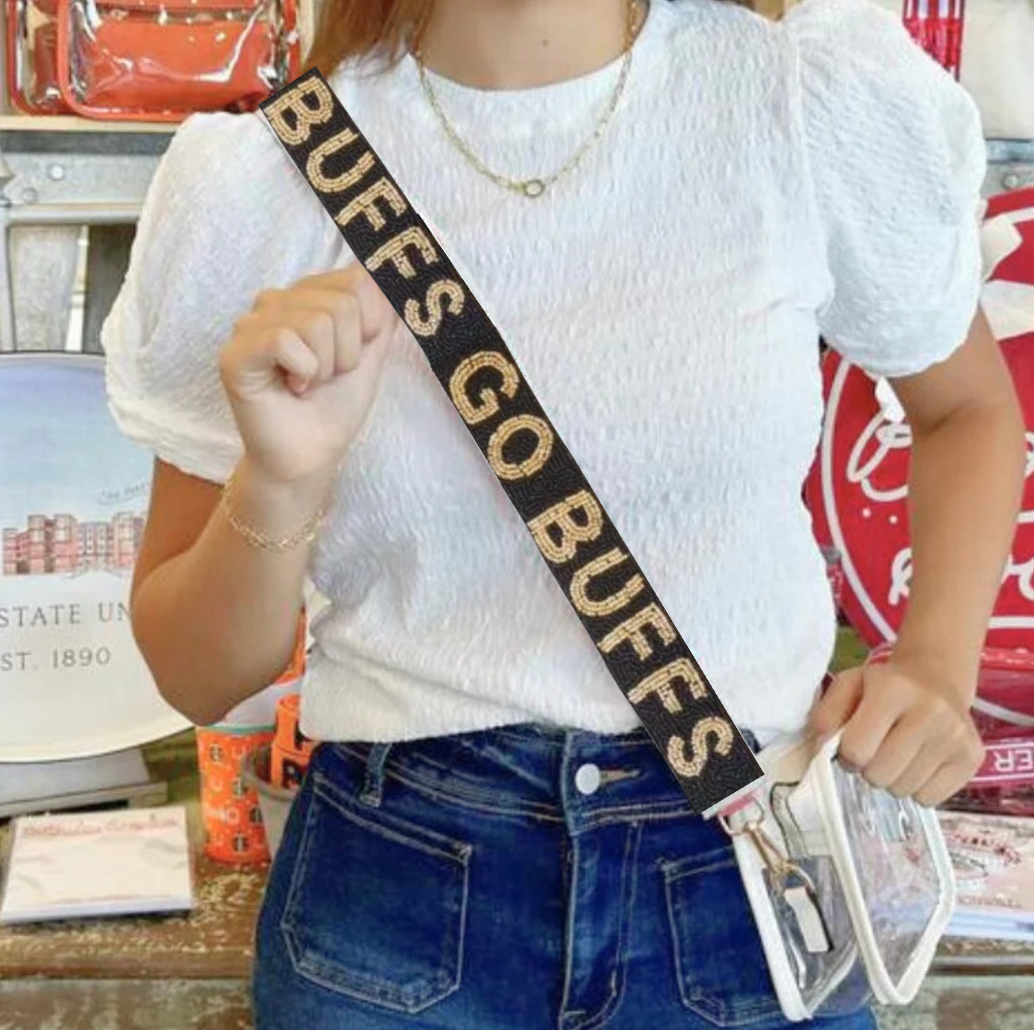 University of Colorado Boulder Go Buffs Purse Strap