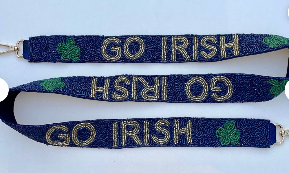 Notre Dame Beaded Purse Strap