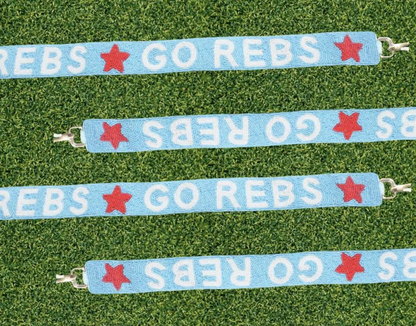 Ole Miss Go Rebs Purse Strap