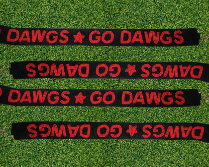 Univeristy of Georgia Beaded Purse Strap | Go Dawgs Beaded Purse Strap