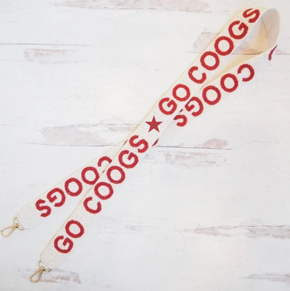 University of Houston Go Coogs Purse Strap