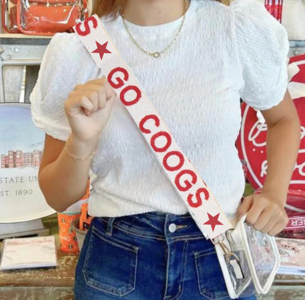 University of Houston Go Coogs Purse Strap