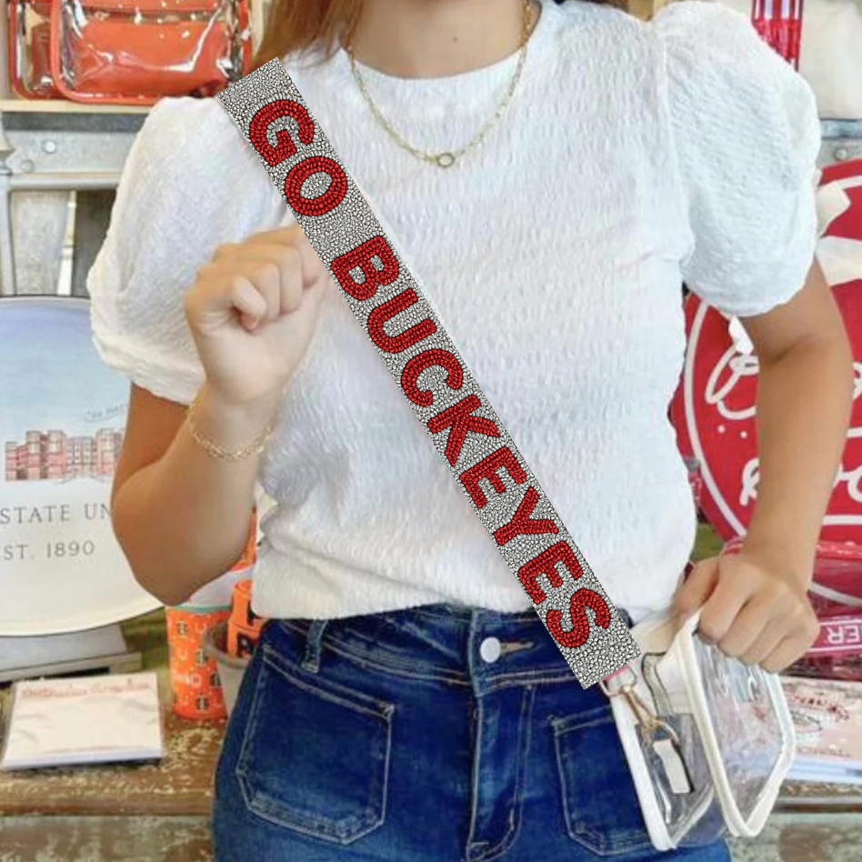 Ohio State Buckeyes Purse Strap