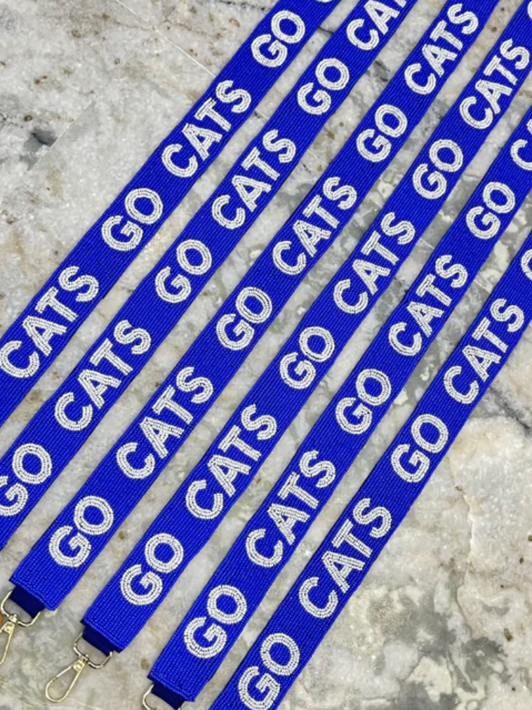 University of Kentucky beaded purse strap